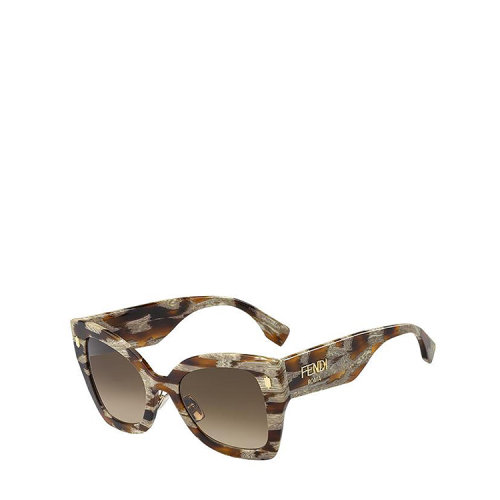 FENDI/芬迪 20年秋冬 百搭 通用 棕色 太阳镜 FF 0434/G/S_VTH/HA