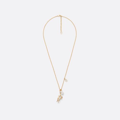  DIOR迪奥 22年秋冬 男士 项链 珊瑚造型吊坠项链 N1909HOMGM_D908