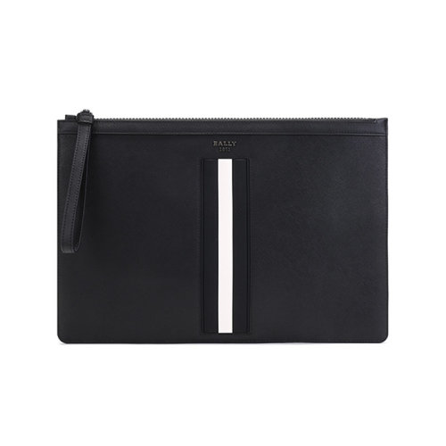 BALLY/巴利  男士涂层再生牛皮革手拿包 BOLLIS LARGE MY