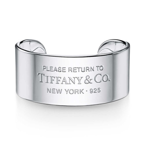 Tiffany & Co./蒂芙尼  Return to Tiffany?系列925纯银宽手镯 68175852