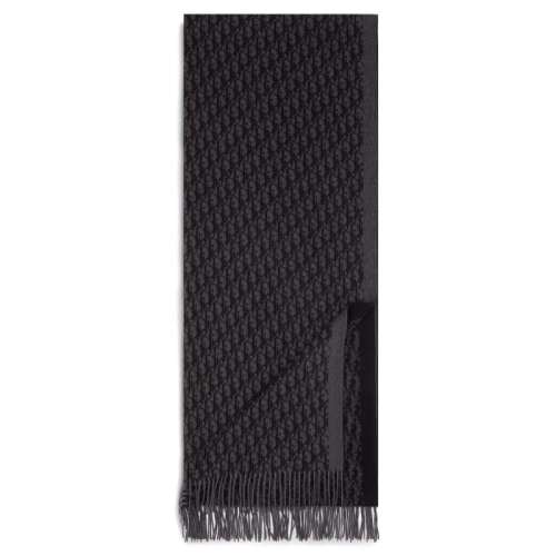 DIOR/迪奥  男士灰色真丝提花围巾/披肩围巾 93E0013A0168_C889