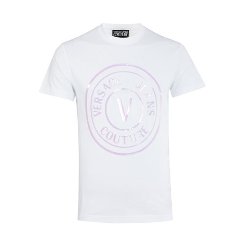  VERSACE/范思哲男士短袖T恤LOGO图案时尚潮流上衣