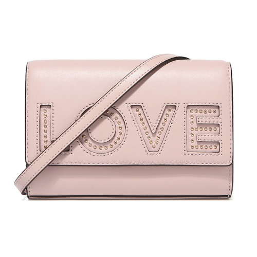 Michael Kors/迈克·科尔斯 MK女包 RUBY 女士系列牛皮LOVE装饰单肩斜挎包 30H7GR0C2O