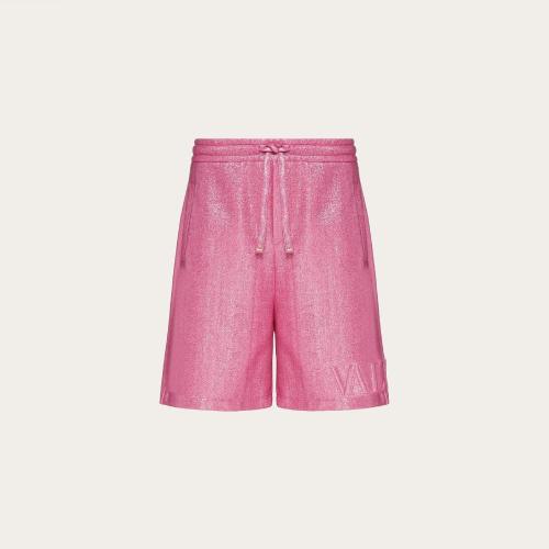  VALENTINO华伦天奴 22年秋冬 男士 短裤 BERMUDA A_VEC MOTIF VALENTINO GAUFRé XV3MD02C86MY