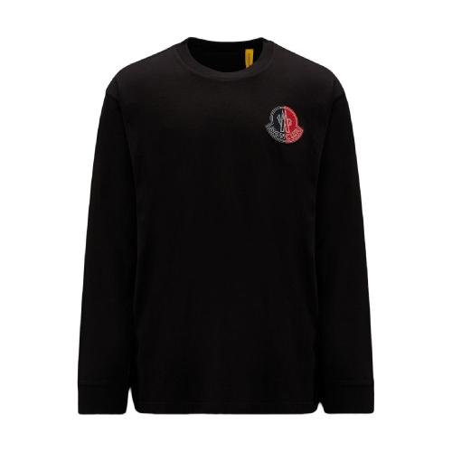 MONCLER蒙可蒙克莱 22年秋冬 男士 长袖T恤 Logo Long Sleeve T-Shirt H20928D00007M2326999