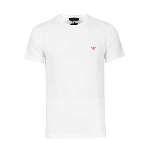 Emporio Armani/安普里奥阿玛尼休闲百搭时尚男士T恤夏季搭配时尚上衣藏青色白色