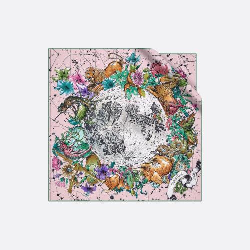  DIOR迪奥 22年秋冬 女士 围巾 Dior 印花方巾 15ZOD055I607_C412