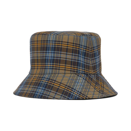 BURBERRY/博柏利 男女同款中性拼色棉质格纹渔夫帽帽子 8034892