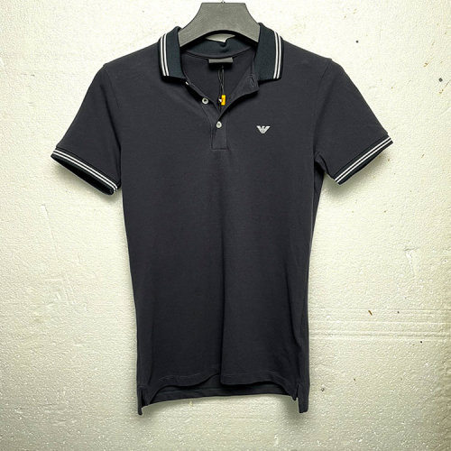 Emporio Armani/安普里奥阿玛尼 藏蓝色男士短POLO衫