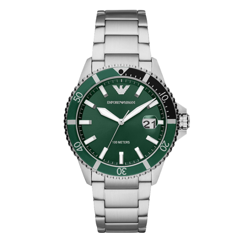 Emporio Armani/安普里奥阿玛尼 阿玛尼手表 新款水鬼欧美石英钢带男士腕表 AR11338
