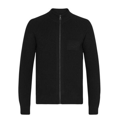 Louis Vuitton/路易威登  男士黑色羊毛夹克1A8H9C