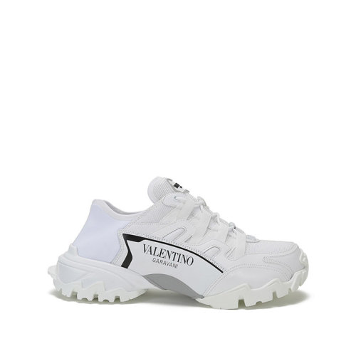Valentino/华伦天奴 2021款 男士织物配皮系带休闲运动鞋 VY2S0E04 VXN