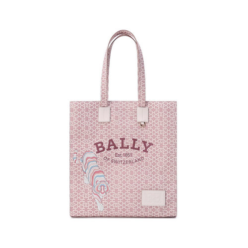 BALLY/巴利【22春夏新款】女士TPU手提单肩包托特包购物袋 CRYSTALIA CNY WS