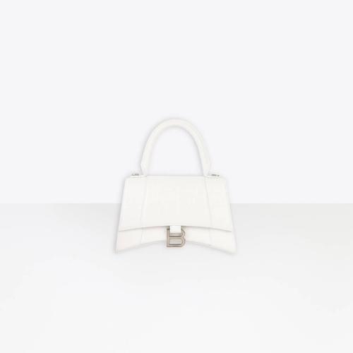  BALENCIAGA巴黎世家 22年秋冬 女士 手提包 Hourglass 小号 Top Handle 手袋 5935461LRGM*w*90 预定商品1-3周发货