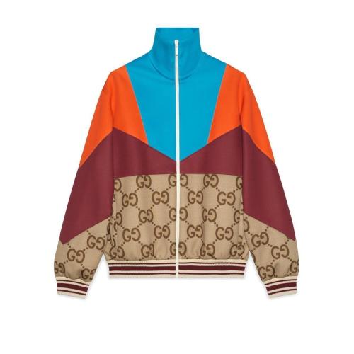  GUCCI古驰 22年秋冬 男士 轻质氯丁橡胶拉链夹克 693022 XJD9V 2270