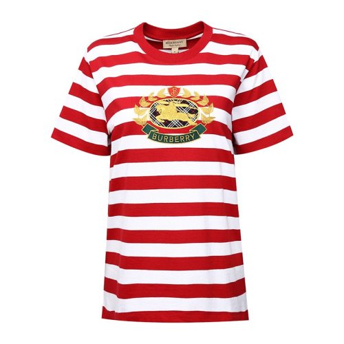 BURBERRY/博柏利巴宝莉女装女士短袖T恤女8004752战马徽章