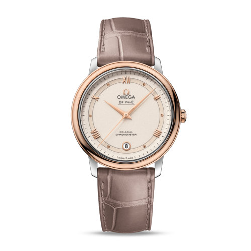 OMEGA/欧米茄 碟飞系列 典雅 同轴腕表 精钢 18K金 自动机械 男士腕表 424.23.37.20.09.001