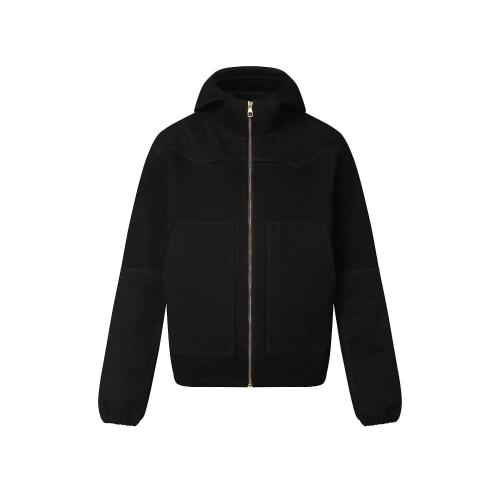  LV路易威登 22年秋冬 男士 夹克 MONOGRAM 连帽牛仔夹克 1AA4OE 1AA4OJ 1AA4OF 1AA4OK 1AA4OH