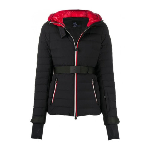 Moncler 蒙口 女士 服装 黑色尼龙羽绒服 女士羽绒服
