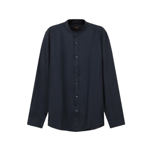 HUGOBOSS/雨果博斯【22春夏新款】男士亚麻布长袖衬衫50468092