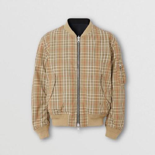  BURBERRY/博柏利 男士米色棉质夹克 80344991 PLFSX