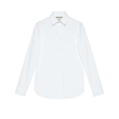  GUCCI古驰 22年秋冬 男士 棉质衬衫 649696 ZAGIR 9692