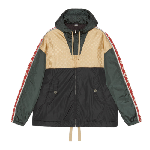 GUCCI/古驰  男士新款提花尼龙GG夹克 598722 Z4039 2051