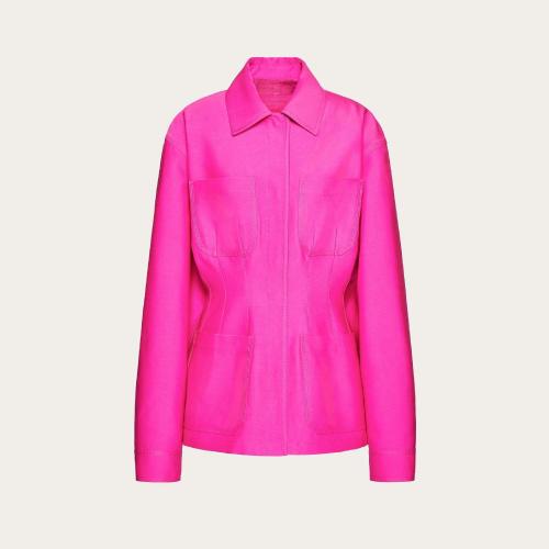 VALENTINO华伦天奴 22年秋冬 女士 西服外套 CABAN EN COUTURE BLASER 1B0CJ2X07K0UWT