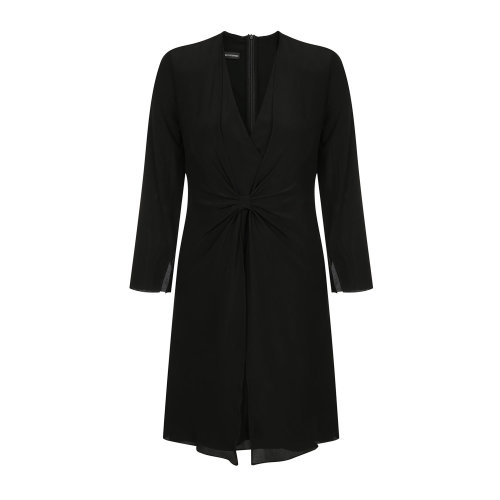 Emporio Armani/安普里奥阿玛尼 黑色 女士连衣裙 2NA58T-22302-999