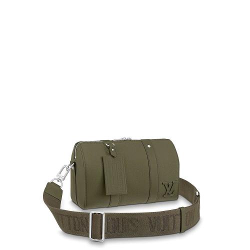  LV路易威登 22年秋冬 男士 单肩包 CITY KEEPALL 手袋 M21437