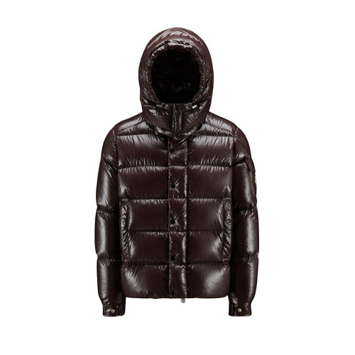 Moncler/蒙克莱 22年秋冬新款 Maya 70系列 男士木屋棕色锦纶面料短款羽绒夹克外套H20911A002565969T243