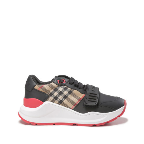 BURBERRY/博柏利 【22秋冬新款】 女款系带休闲运动鞋Vintage格纹 80381841