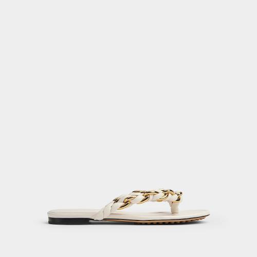  BV葆蝶家 22年秋冬 女士 平底凉鞋 dot 708883V0V502916