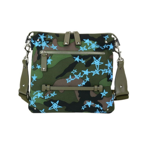 Valentino/华伦天奴 男士 军绿色单肩包斜挎包 PY2B0579XTB 0G9 HJH0015X