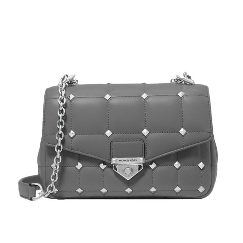 Michael Kors/迈克·科尔斯SOHO系列银扣翻盖 单肩链条包 女款30T1S1SL1U