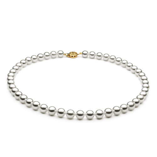 zhuella/珠艾乐 天然淡水珍珠项链吊坠 14k金扣 送妈妈推荐