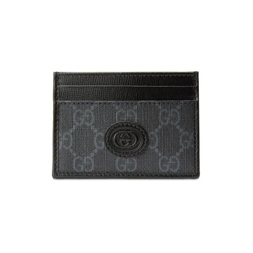  GUCCI古驰 22年秋冬 男士 互扣式双G卡片夹 673002 92TCN 1000 预定商品2-6周发货