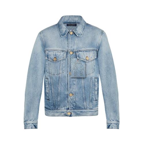  LV路易威登 22年秋冬 男士 夹克 DNA 牛仔夹克 1A5D8S 1A5D8N 1A5D8Q 1A5D8L 1A5D8R 1A5D8M 1A 预定商品2-8周发货