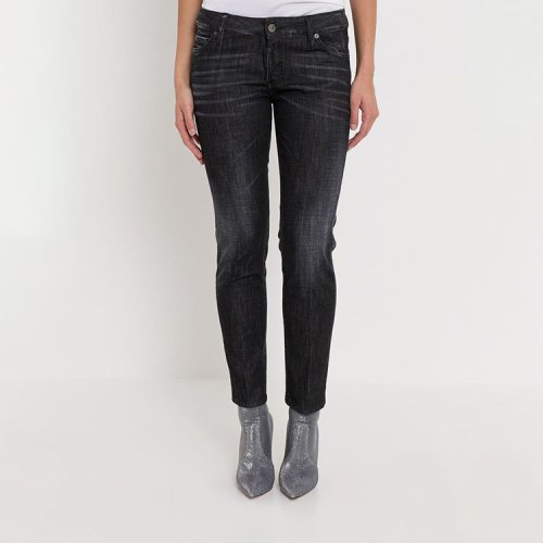 Dsquared2/D二次方 春夏 女性 百搭 黑色 女士牛仔裤 S75LB0058 S30357 900