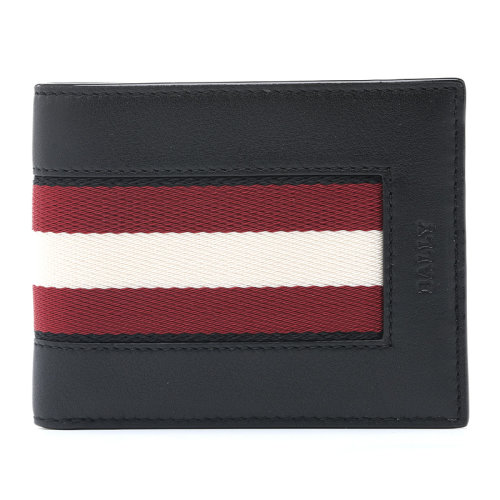 BALLY/巴利22春夏男士短钱夹短款钱包BEVYE