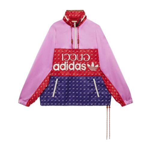  GUCCI古驰 22年秋冬 男士 adidas x Gucci醋纤夹克 691429 Z8A2G 5295