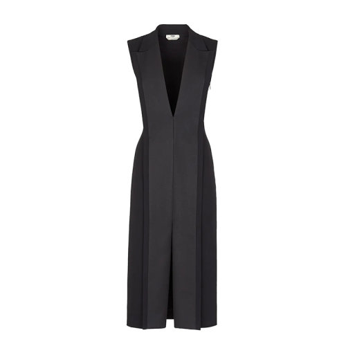 FENDI/芬迪      女士黑色卡迪连衣裙FDB672AGTNF0GME