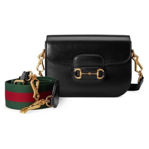  GUCCI古驰 22年秋冬 女士 Gucci 马衔扣1955系列迷你手袋（配可拆卸双肩带） 658574 18YSG 106