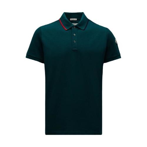  MONCLER蒙可蒙克莱 22年秋冬 男士 短袖Polo Logo Polo Shirt H20918A00013899US875