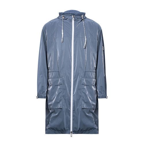 Emporio Armani/安普里奥阿玛尼 灰蓝色 男士风衣 3K1L99-1NZUZ-0668