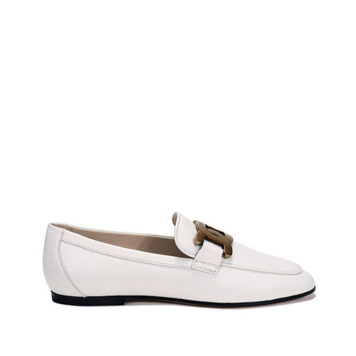 Tod’s/托德斯 2021款 女士牛皮KATE饰扣单鞋乐福鞋皮鞋 XXW79A0DD00MID