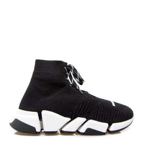 Balenciaga 巴黎世家 男士 高帮黑色运动鞋 男士休闲运动鞋