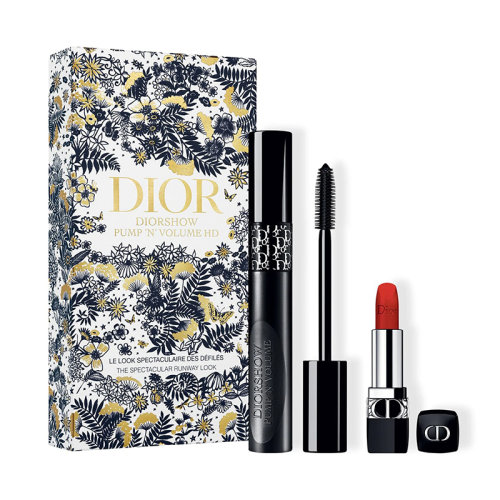 Dior迪奥 2021圣诞限量套装2件套 睫毛膏6g+口红1.5g