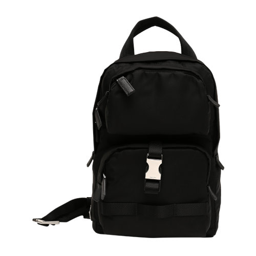 PRADA/普拉达时尚潮流织物双肩包男士双肩包2VZ013973F