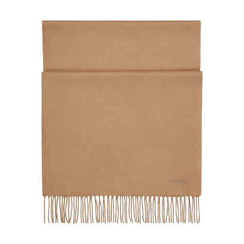 HERMES/爱马仕 22年早春新款 男士深米色纯羊绒围巾H393700T22